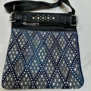 Black and Silver Women's Bag